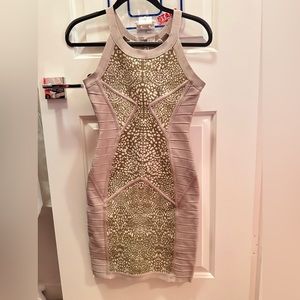 Women's tight knit dress